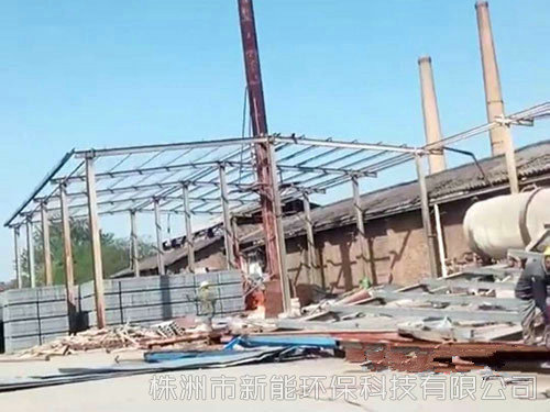 鋼構(gòu)廠房拆除、回收 (1)