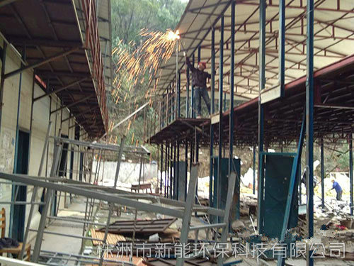 鋼構(gòu)廠房拆除、回收 (4)